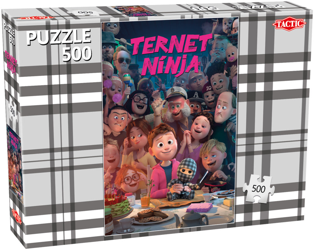 TERNET NINJA UNIVERS PUSLESPIL 500 BRIKKER
