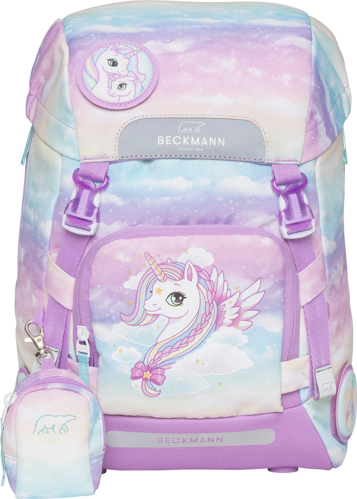 Skoletaske Beckmann Classic unicorn 22 liter