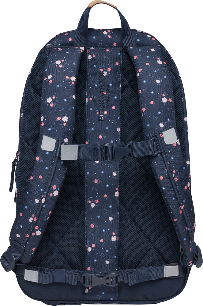 Rygsæk Beckmann urban midi floral mellemtrin 26 liter