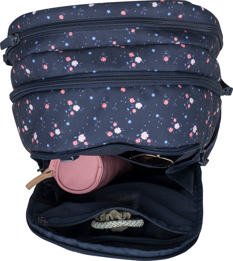 Rygsæk Beckmann urban midi floral mellemtrin 26 liter
