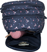 Rygsæk Beckmann urban midi floral mellemtrin 26 liter
