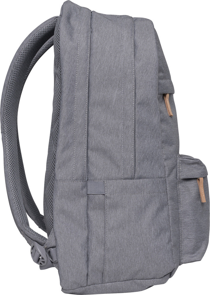 Rygsæk Beckmann city max grey 34 liter m/brystrem
