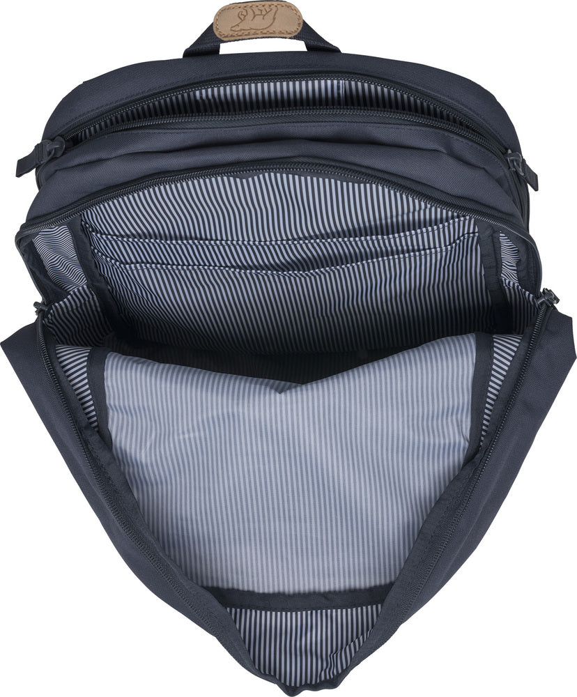 Rygsæk Beckmann urban dark blue 30 liter m/brystrem