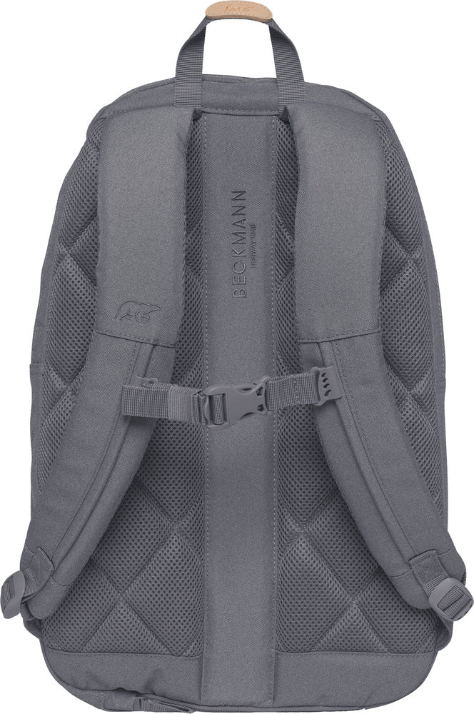 Rygsæk Beckmann urban grey 30 liter m/brystrem