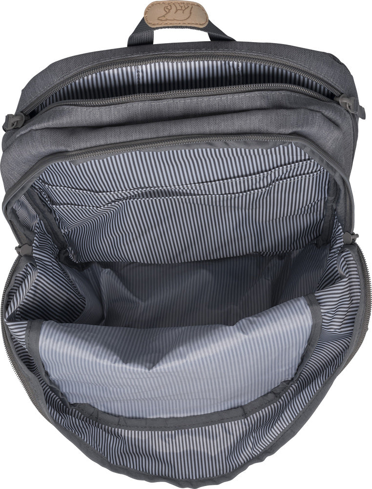 Rygsæk Beckmann urban grey 30 liter m/brystrem
