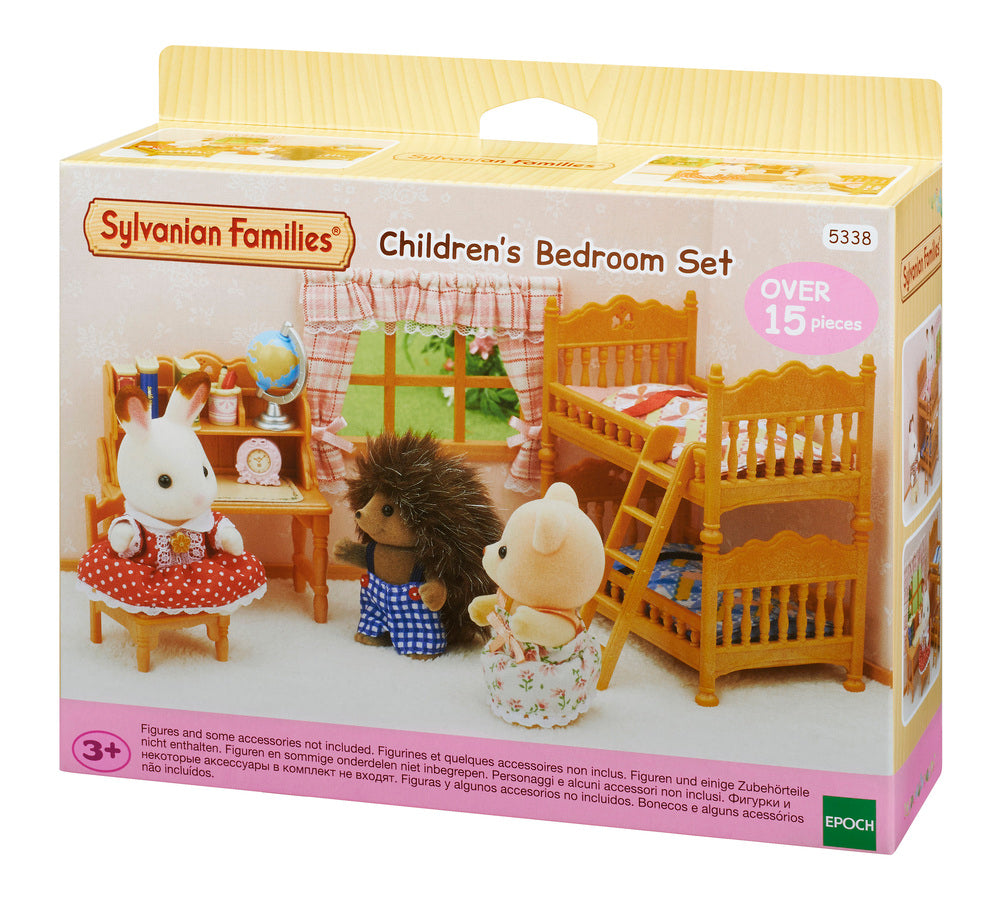 SYLVANIAN FAMILIES Landhus børneværelse med køjeseng