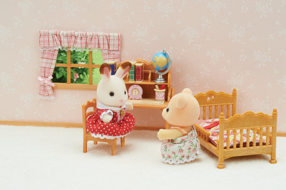 SYLVANIAN FAMILIES Landhus børneværelse med køjeseng