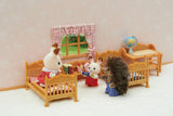 SYLVANIAN FAMILIES Landhus børneværelse med køjeseng