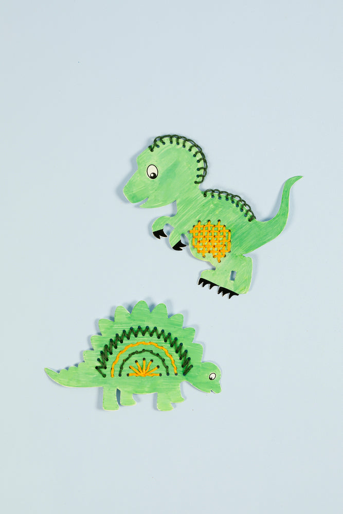 Broderifigur dinosaur