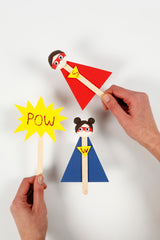 Ispindefigurer superhelte