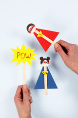 Ispindefigurer superhelte