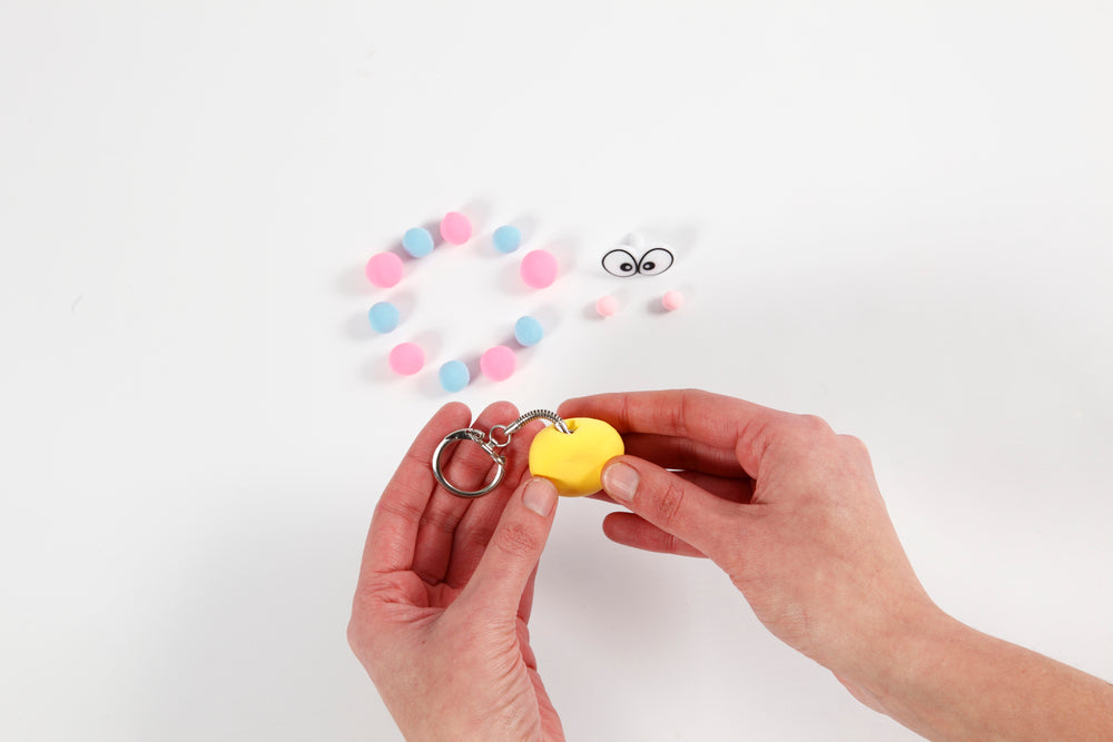 Kreativ mini materialesæt modellering figurer m/store øjne