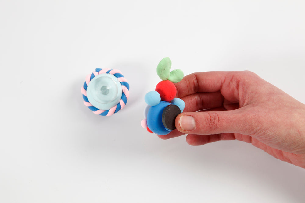 Kreativ mini materialesæt modellering figurer m/store øjne