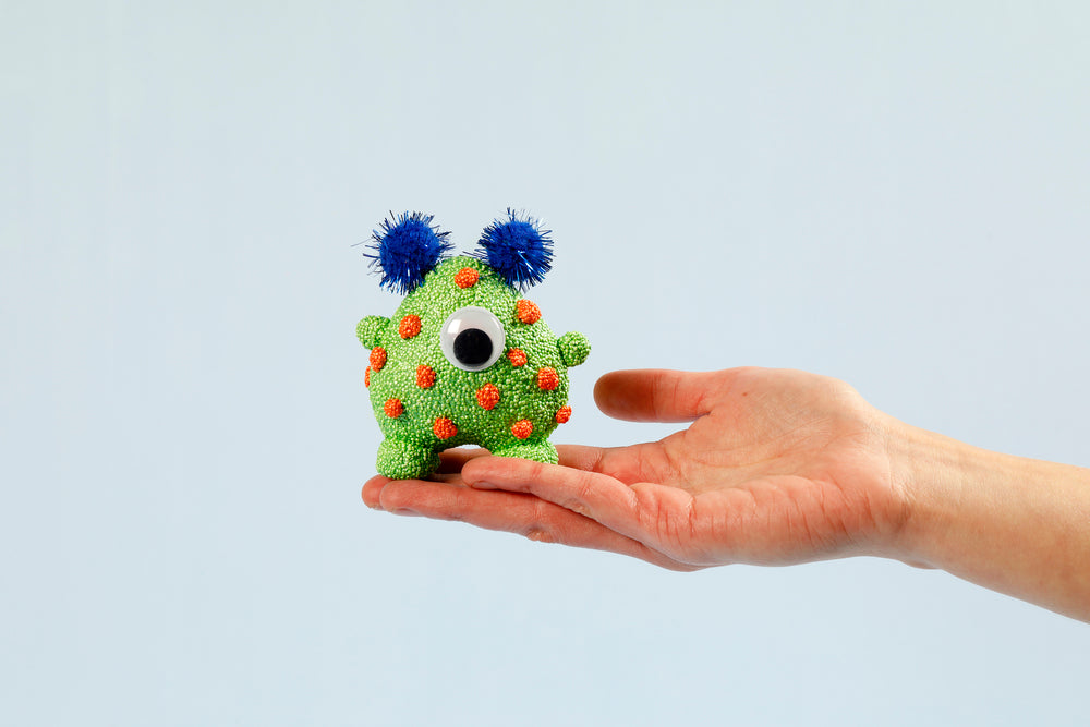 Kreativ mini materialesæt modellering rumvæsner foam clay