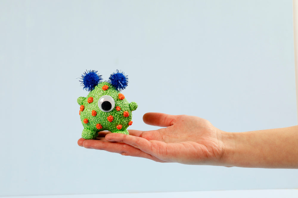 Kreativ mini materialesæt modellering rumvæsner foam clay
