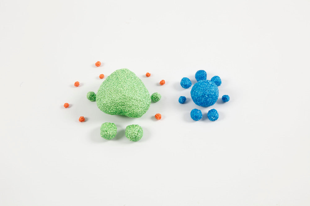 Kreativ mini materialesæt modellering rumvæsner foam clay