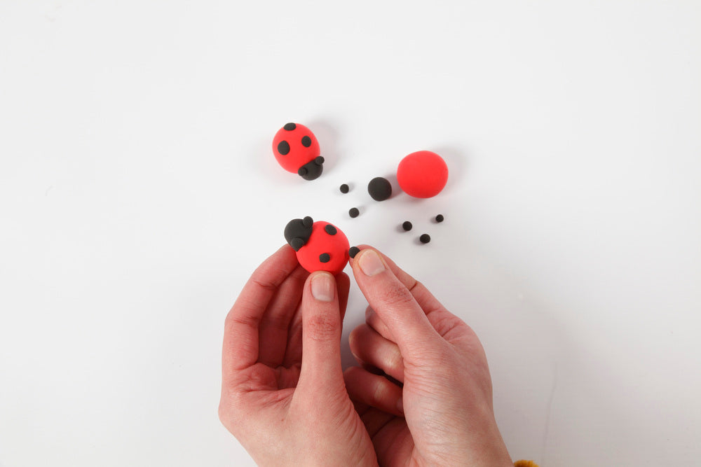 Kreativ mini materialesæt modellering kryds/bolle spil