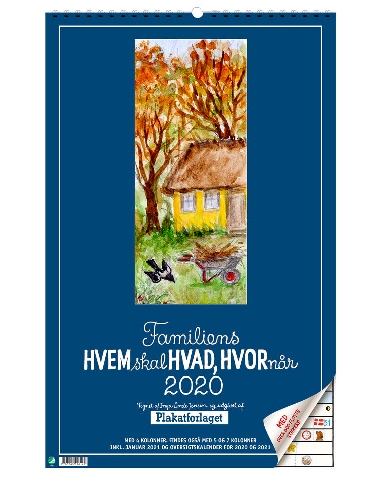 Lille familiens hvem hvem skal hvad hvornår 2020