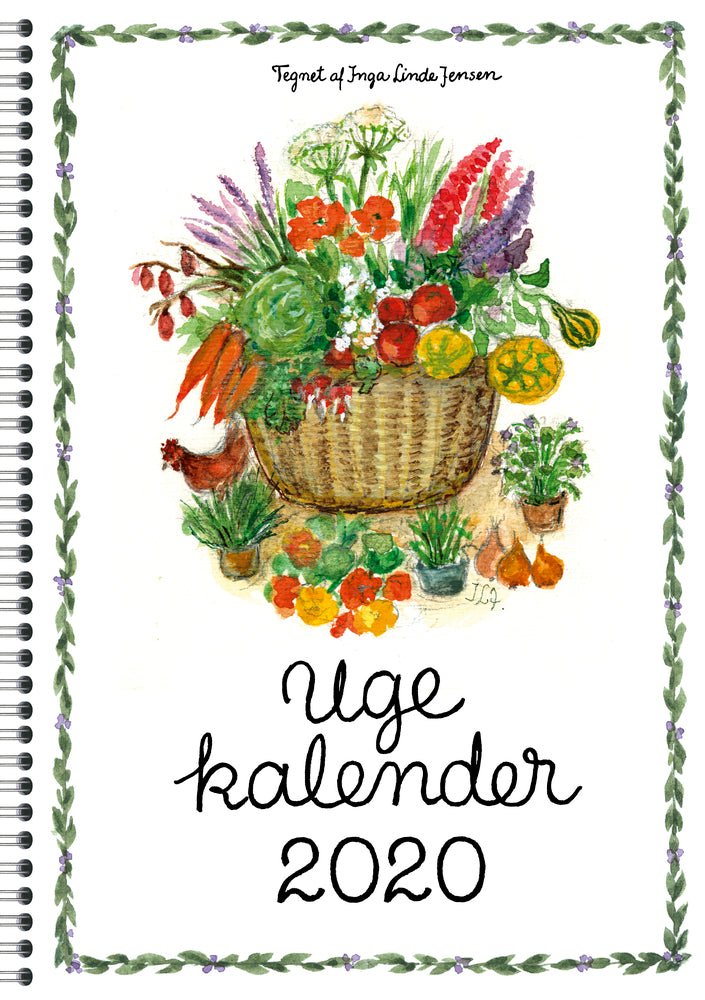 Ugekalenderbogen a5 2020 2020