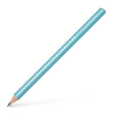 Blyant jumbo Faber-Castell sparkle m/glitter turkis