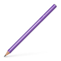 Blyant jumbo Faber-Castell sparkle m/glitter lilla