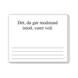 Citat evighedskalender sort/hvid afrivning 366 dage