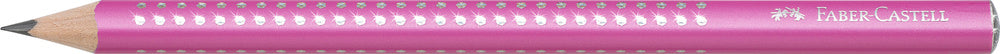 Blyant jumbo Faber-Castell sparkle m/glitter pink