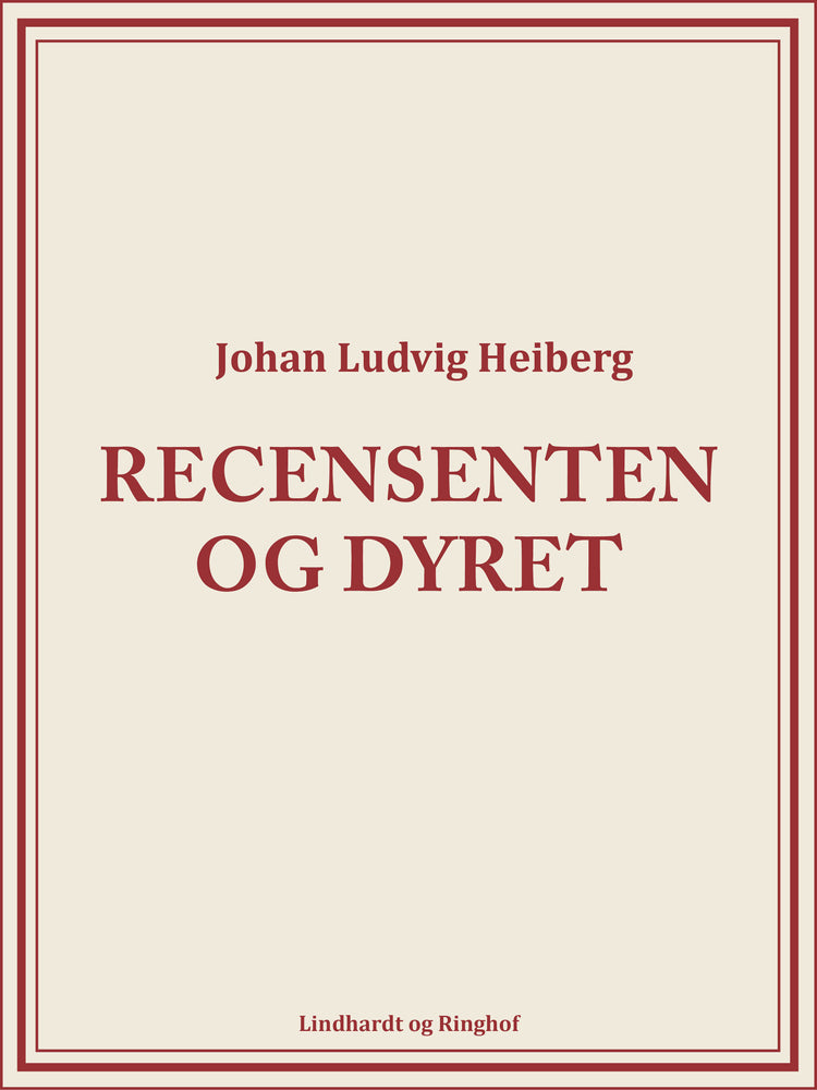 Recensenten og dyret
