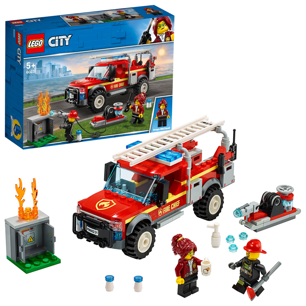 60231 LEGO City Brandchefens pionervogn