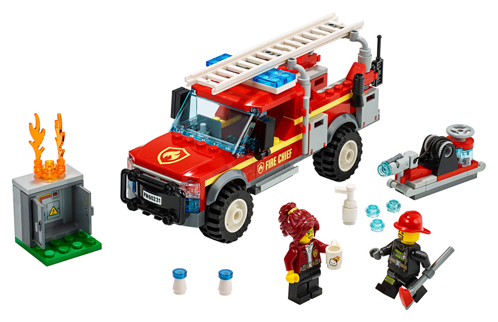 60231 LEGO City Brandchefens pionervogn