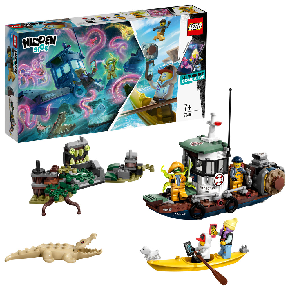 70419 LEGO Hidden Side nødstedt rejebåd