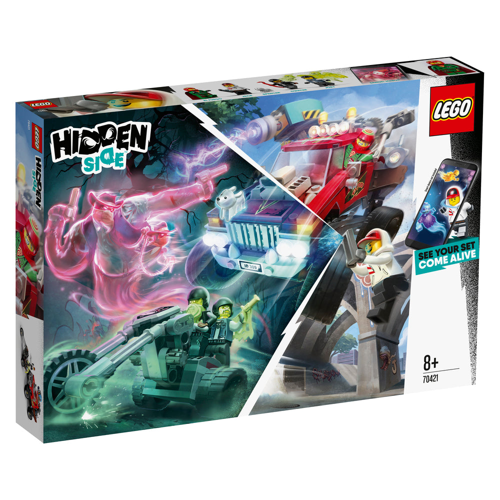 70421 LEGO Hidden Side el fuegos stuntbil