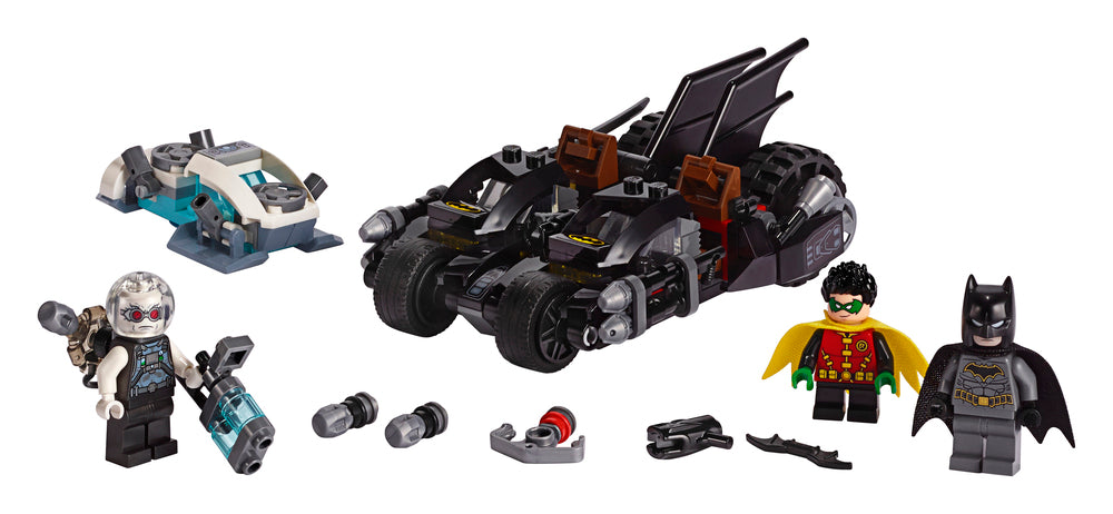 76118 LEGO Batman Mr. Freezes batmotorcykelkamp
