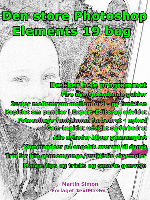 Den store Photoshop Elements 19 bog