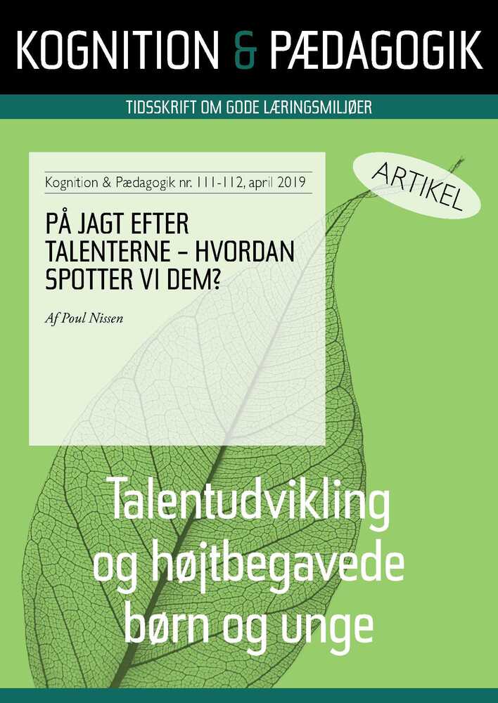 På jagt efter talenterne - hvordan spotter vi dem?