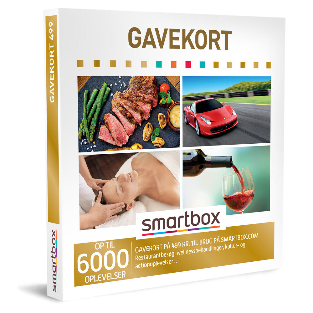 Smartbox gavekort 499 499