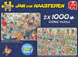 Puslespil jan van haasteren happy holidays 2x1000 brikker