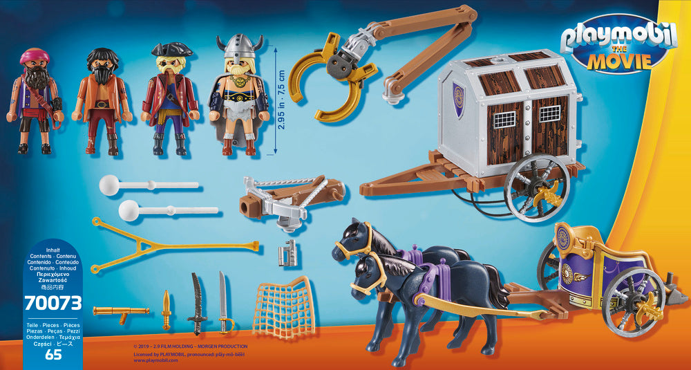 70073 Playmobil:The Movie Charlie Med Fængselsvogn