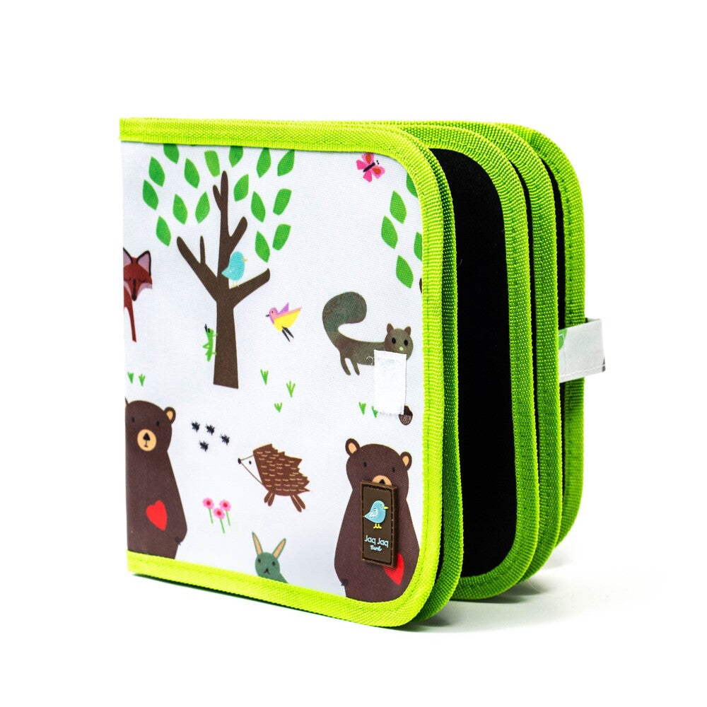 Jaq Jaq Bird Chalk Doodle Book Forest