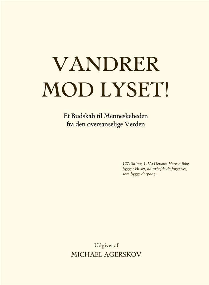 Vandrer mod Lyset!