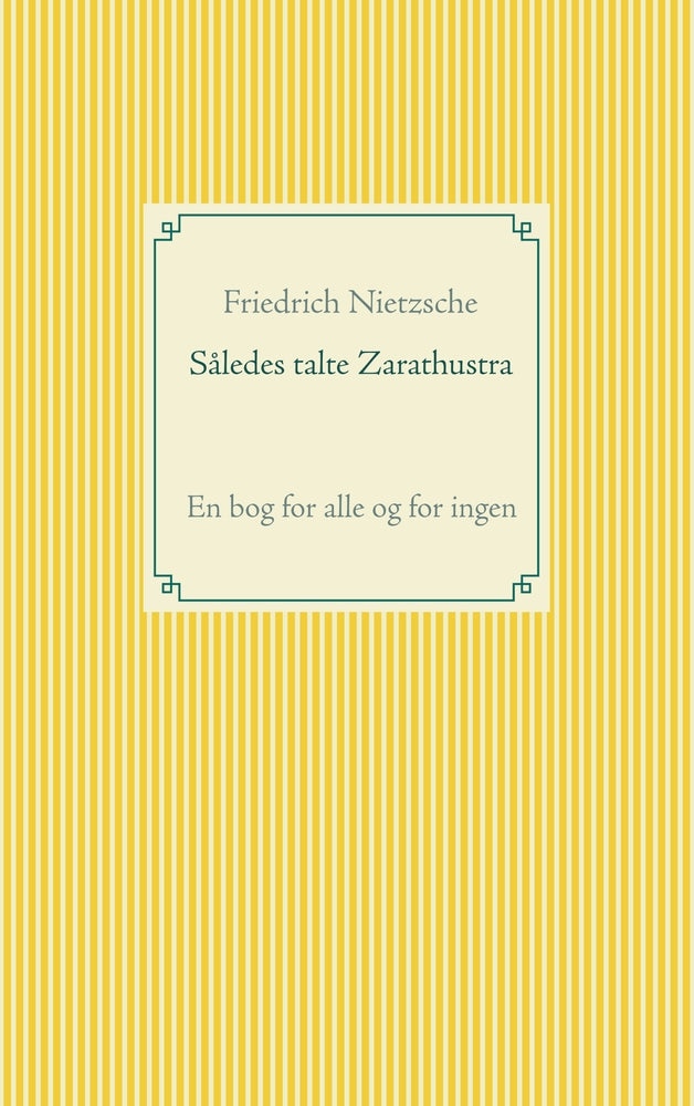 Således talte Zarathustra
