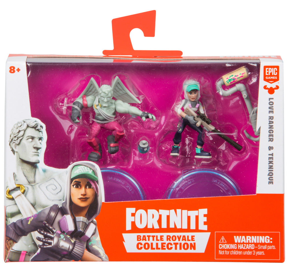 Fortnite figur 2-pak 2-pak s1 asst