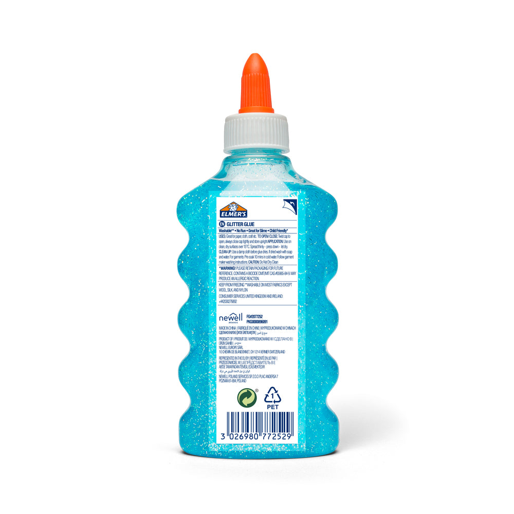 Elmers glitterlim blå 177 ml