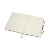 Notesbog Moleskine pro xl sort m/linjerede ark