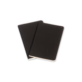 Notesbog volant Moleskine xs sort m/56 blanke ark