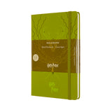 Notesbog Moleskine HP large grøn m/240 linjerede ark