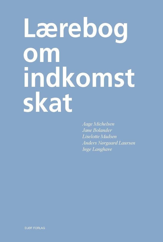 Lærebog om indkomstskat