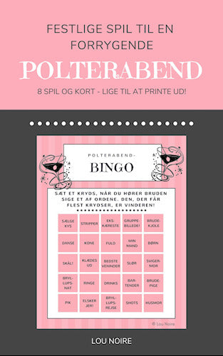 Festlige spil til en forrygende polterabend