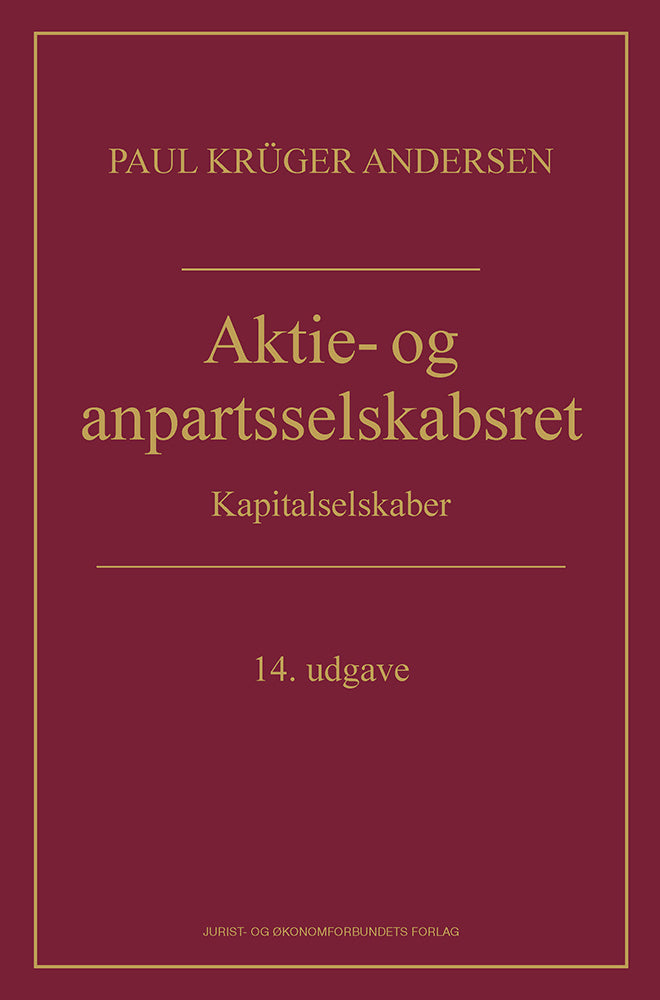 Aktie- og anpartsselskabsret