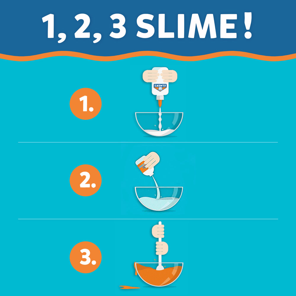 Elmers glitter slime kit